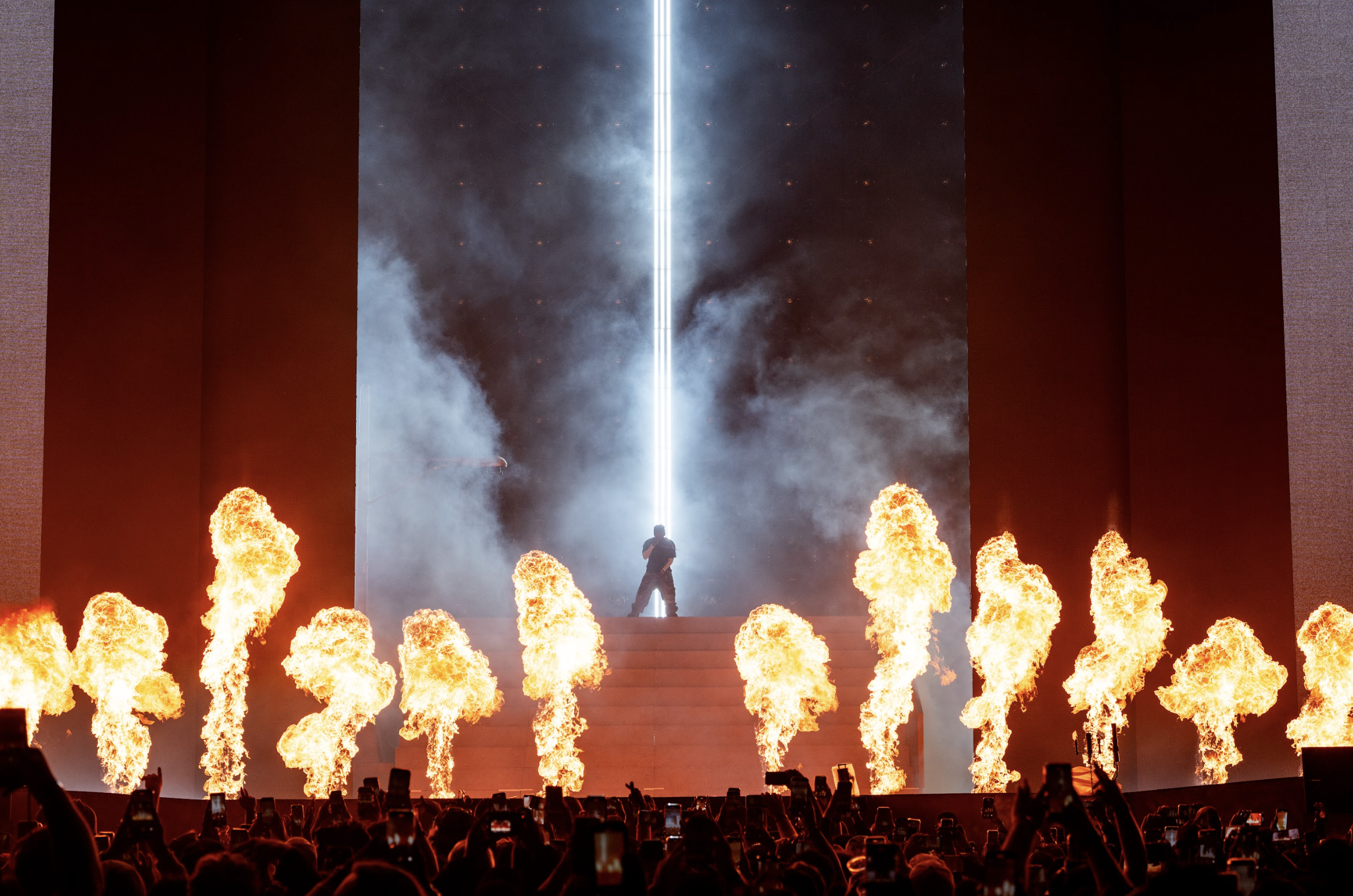 Kendrick Lamar performs at Oracle Park (Photo Credit: Greg Noire)